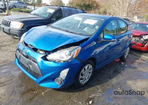 2015 Toyota Prius C One из США, поврежденный, VIN JTDKDTB36F1086553